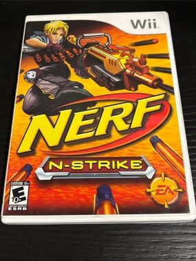 Wii Nintendo Nerf N-Strike Video Game